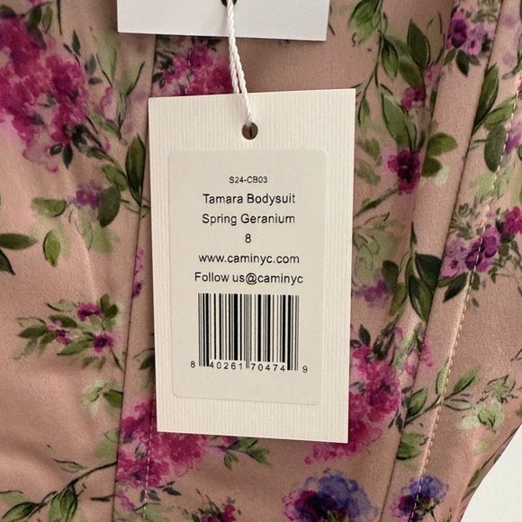 Cami NYC Tamara Floral Print Bodysuit - Picture 6 of 7
